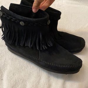 Suede Moccasins